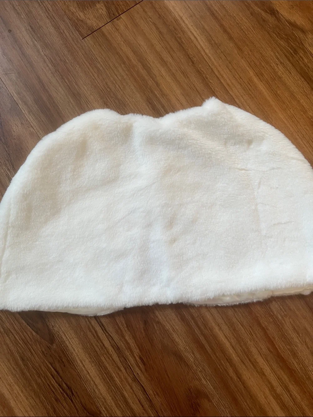 The Children's Place White Faux Fur Cape Shrug